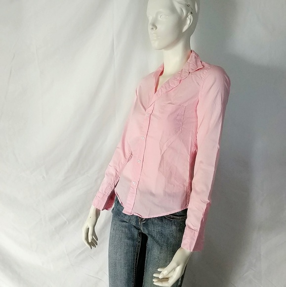 Frank & Eileen Ladies Barry Pink Button Down Shirt - Picture 6 of 8